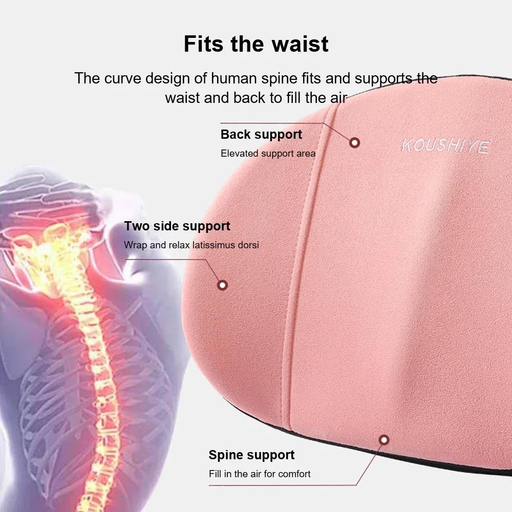 НОВЫЙ Подголовник для шеи с поддержкой шеи и сиденья для дизайна Maybach S-класса Мягкая Универсальная Регулируемая Автомобильная Подушка для шеи Подушка для поясницы