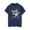 Womens/Ladies Minnie Mouse And Daisy Cotton Boyfriend T-Shirt