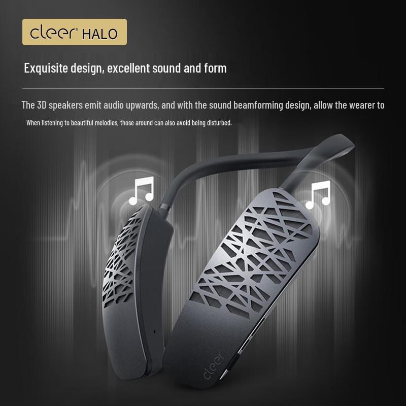 Cleer HALO Directional Sound Neckband Bluetooth Speaker