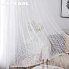 1PC NAPEARL 10-20% Light Blocking French Lace Warp Knitted Sheer Curtain for Living Room Bedroom Balcony Home Decor