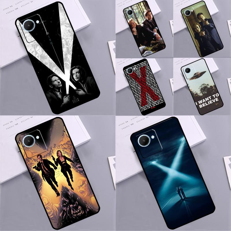 Чехол для телефона Realme GT 7 Pro GT 5 6 6T C67 C61 C55 C53 C51 C21Y C25S C75 10 11 12 13 14 Pro Plus с изображением сериала Секретные материалы