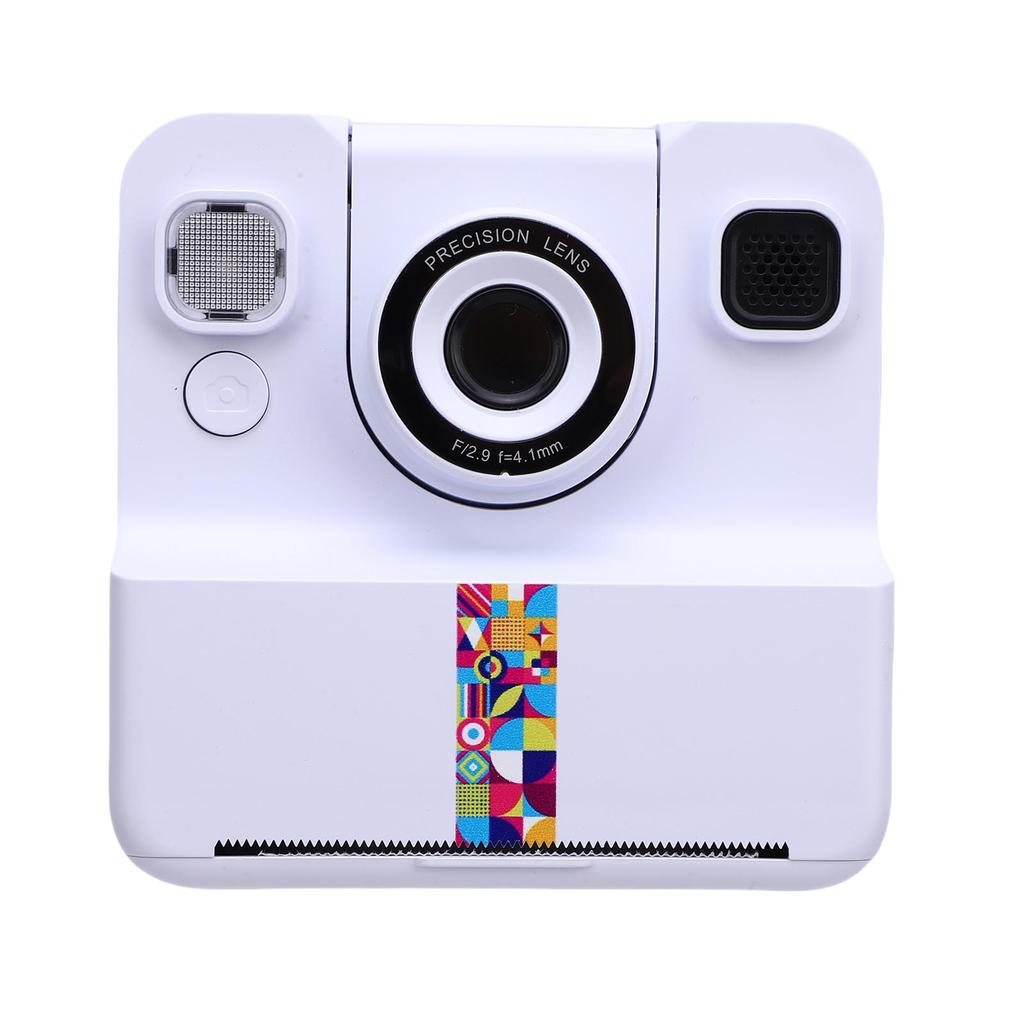 Instant Print Camera 2.4in HD Screen 24MP Photo 1080P Video Multifunctional Thermal Printing Camera for Students