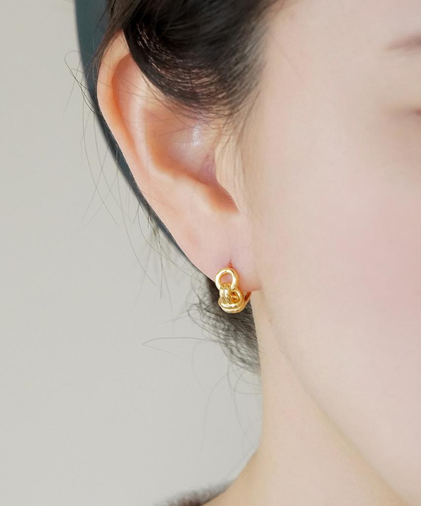 Alleun Серьги-кольца из серебра 925 пробы Крупные серебряные серьги Роскошные