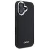 Dkny Dkhmp16Spscmclk Iphone 16 6.1 Черный/Black Жесткий чехол Однотонный Серебристый логотип Magsafe