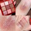 9/7 Color Eyeshadow Palette Rose Pink Earth Pearl Matte Milk Tea Glitter Makeup Lasting Korean Cosmetics Set, B03