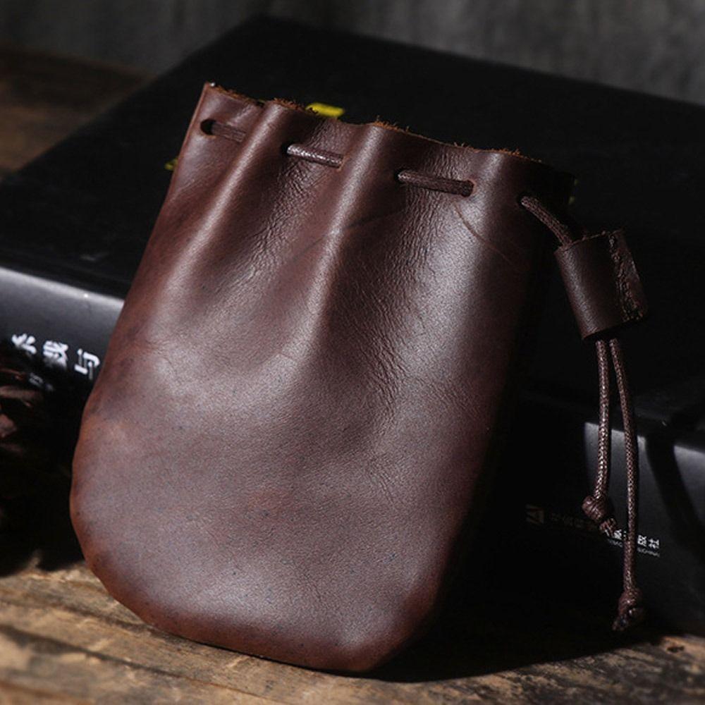 Drawstring Strap Wallet Multicolour Purse Durable Storage Bag  Travel