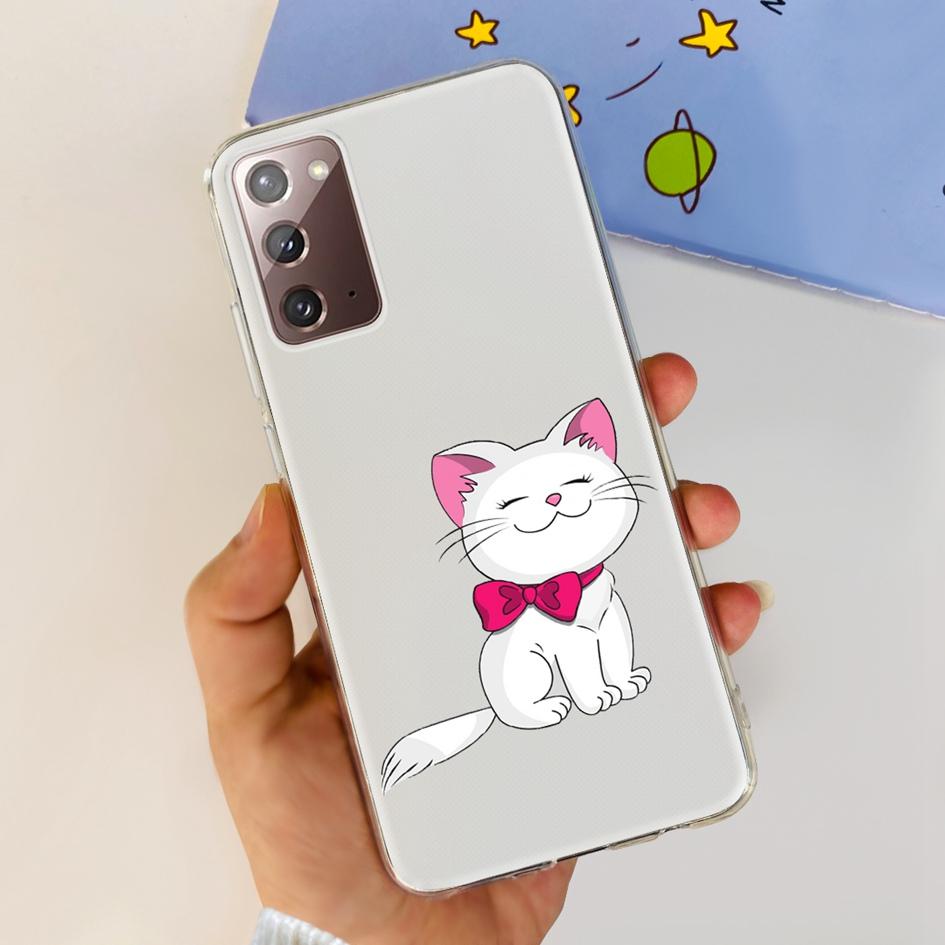 Чехол для Samsung Note 20 5G SM-N981B Популярный Цветок Тонкий Мягкий Силиконовый Чехол для Телефона для Samsung Galaxy Note20 Ultra 5G Funda Capa