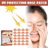 24Pcs Outdoor Sunblock Guards Nose Cover Stickers Sun Protection Nose Patches Nose Sunblock Patches for Men Women
