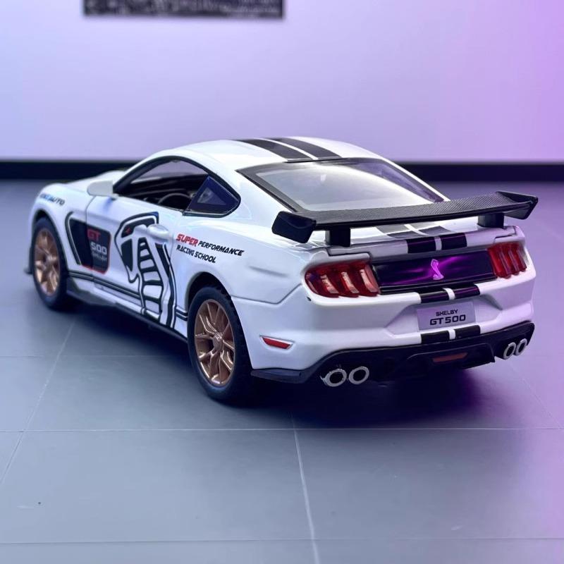 1:32 Ford Mustang Viper GT500 Суперкар Литой Металлический Модель Декоративные Модные Украшения Украшения для Рабочего Стола Компьютера Подарок Для Мальчиков