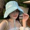 Весна Лето Полосатая Панама Корейская Женская Солнцезащитная Шляпа Модная Полосатая Шляпа Рыбака Пеший Туризм