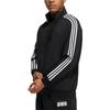 adidas Куртка свободного кроя Neo с тремя полосками на молнии, куртка унисекс, черная IA6909