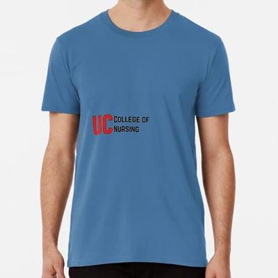 Футболка с наклейкой UC Nursing, размеры от S до 5XL, сделано в США