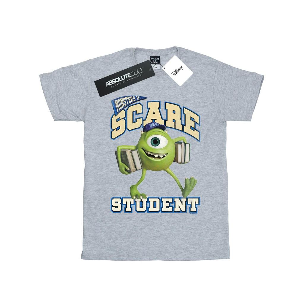 Disney Womens/Ladies Monsters University Scare Student Cotton Boyfriend T-Shirt