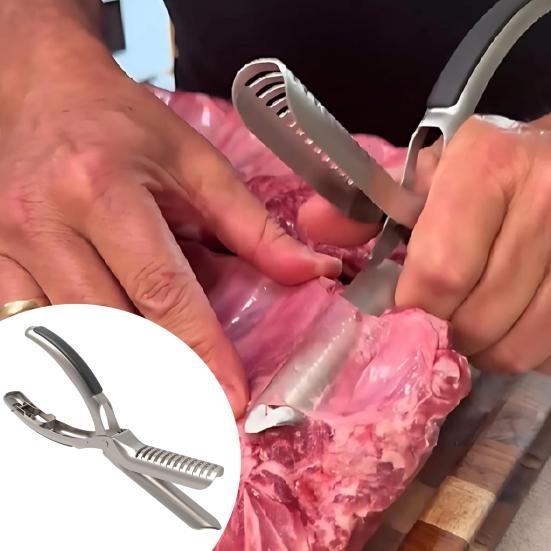 Rib Periosteum Remover Stainless Steel Rib Cleaning Kit Home Dishwasher Safe Compact