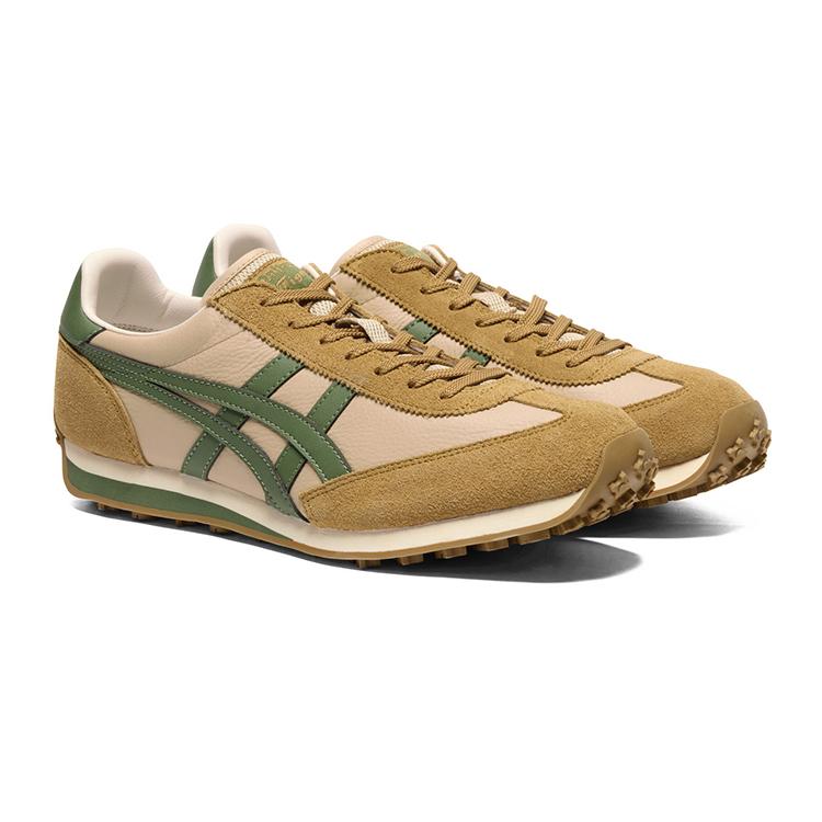 ONITSUKA TIGER Edr 78 Fashionable Durable Low-Top Casual Shoes Unisex Sneaker Brown Green 1183B411-250