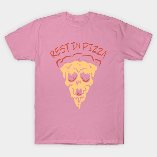 T Shirt Women Rest In Pizza Harajuku Print Kawaii Tshirt Summer Short Sleeve Female T-Shirt Top Tee