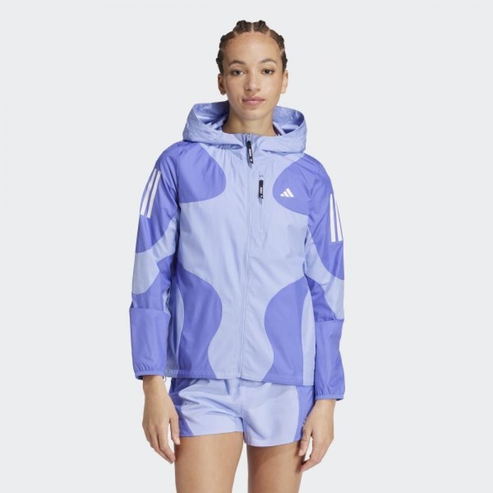 Adidas Женская беговая куртка Iw0034 Owned Run baSe Windlady Jacket