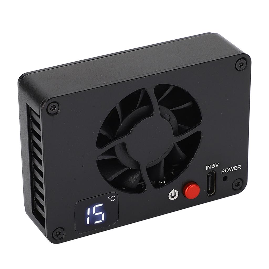 Вентилятор охлаждения камеры Бесшумный Высокоэффективный Теплопроводность Цифровой Контроль Температуры 12‑30 ℃ C
