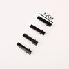 Good Black Rhodium Barrette 10PCS/Pack Gifts Women Kids Silver Hair Clips Girl Adult Hair Accessories DIY