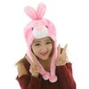 Neck Warmer Plush Moving Hat Animal Animal Hat Headgear Bomber Hat Animal Earflap Hat  Christmas