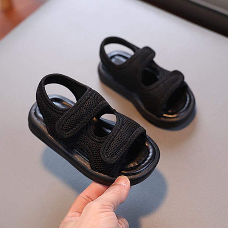 Children's Shoes Boy's Fashion Breathable Baby Sandals Summer New White Cool Slippers Sandals 21-30