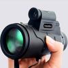 HaleBor with Lamp 50x60 Illumination Laser Long-range Night Vision High-definition Outdoor Mobile Phone Monocular Telescope