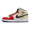 Детские кроссовки Air 1 Mid SS GS Dunk Contest кремового муслинового цвета черного цвета DV7012-100