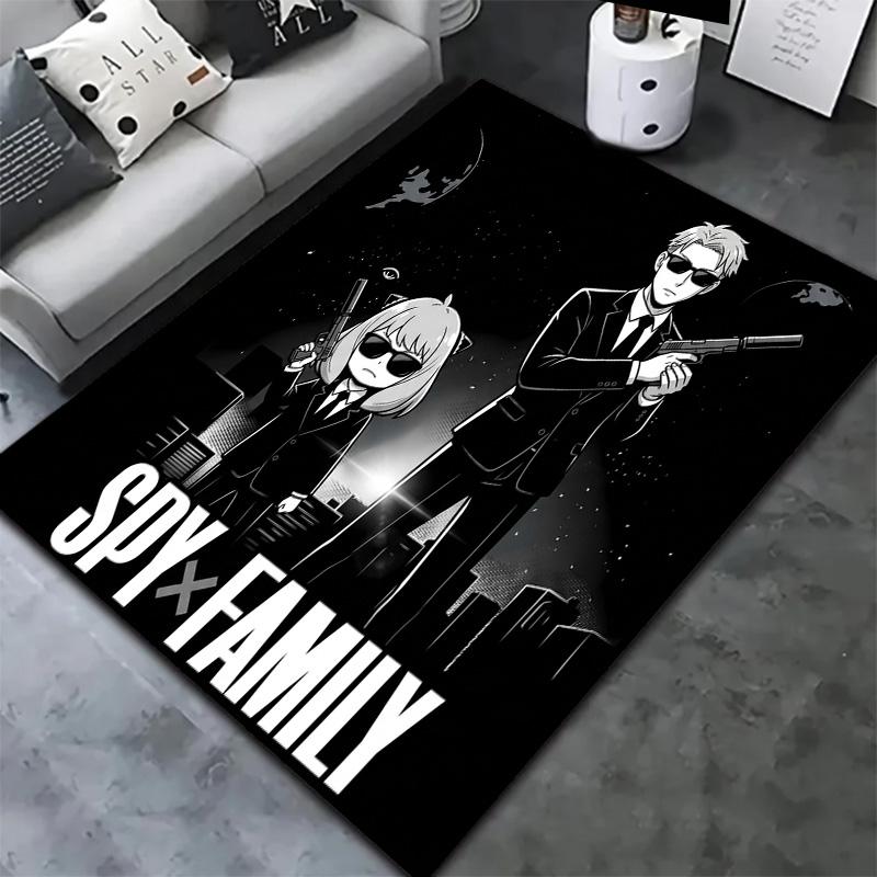 Spyxfamily Carpet Rug For Living Room Bedroom Home Sofa Decoration Kids Play Nonslip Floor Mat