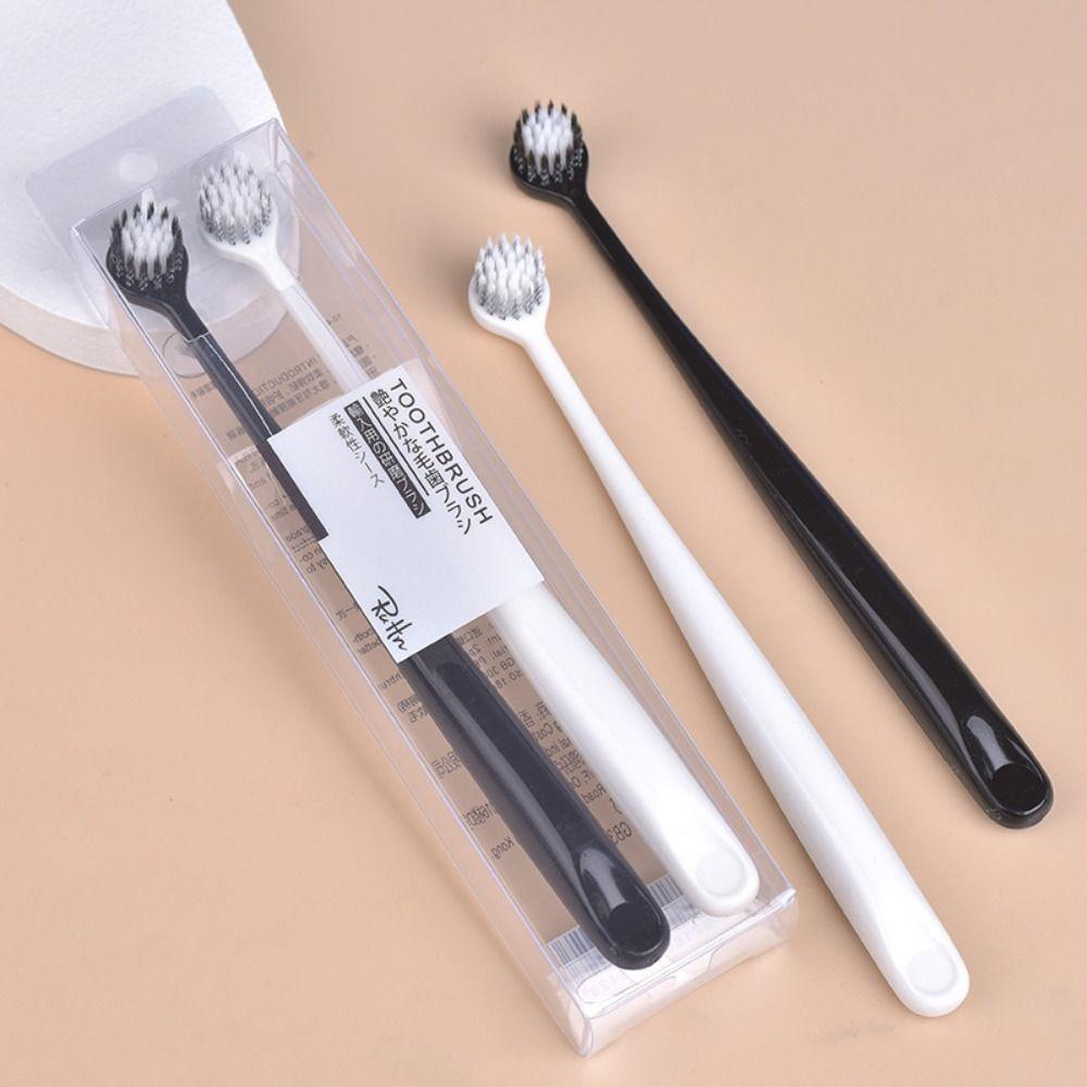 Health Cleaner Ultra Fine Adult Tooth Brush Oral Care Brush Couple Toothbrush Oral Hygiene Tool
