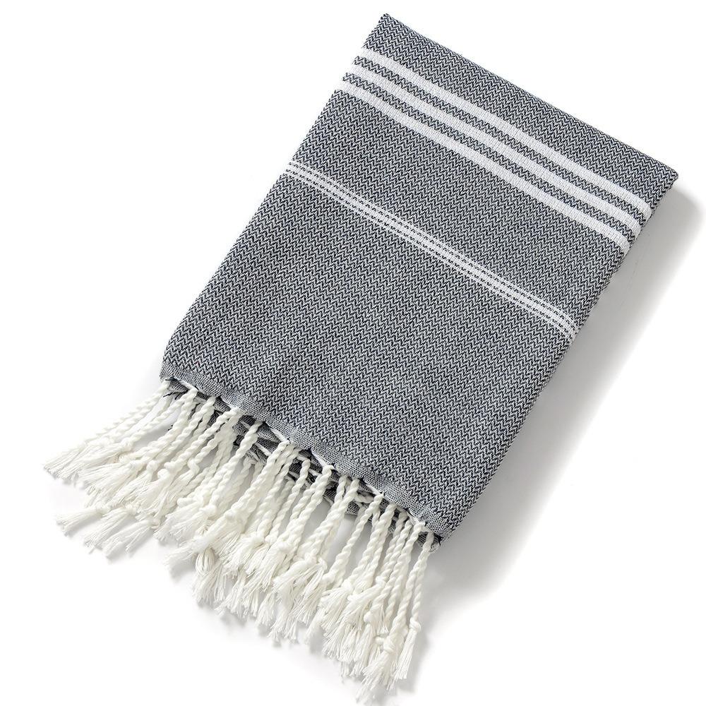90*180cm Bath Towel Colored Striped Quick Drying Towel Soft Turkish Beach Towel  Sports