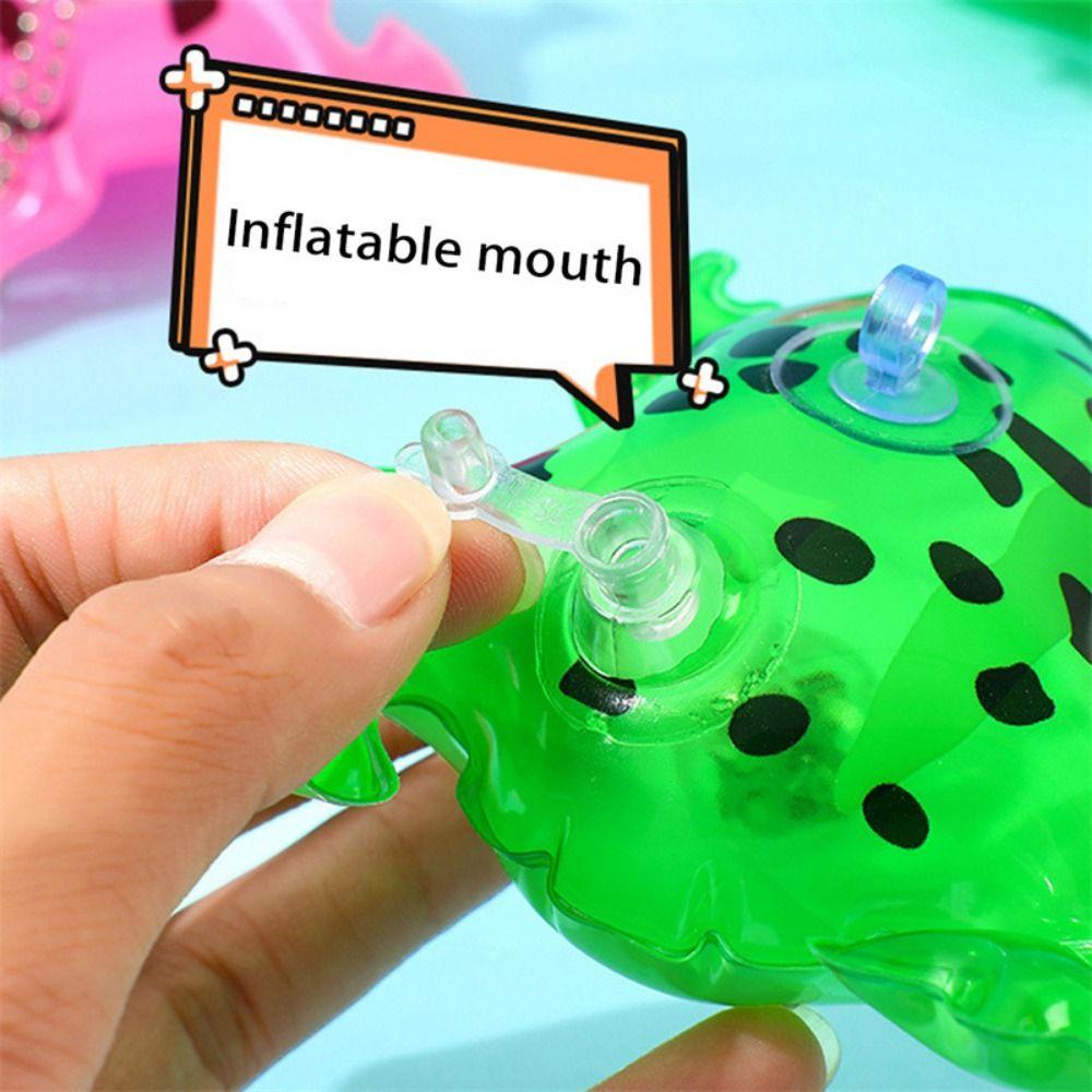 1Pcs Glowing Luminous Green Frog Balloon S/M/L Inflatable Toy Funny Frog Cub Balloon Children Kid