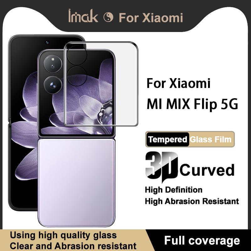 For Xiaomi MI MIX Flip 5G Glass IMAK 3D Curved Full Screen Tempered Glass Film