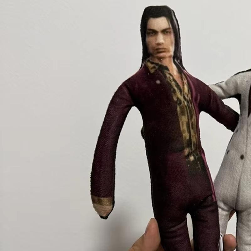 Игра Якудза Кирю Казума Косплей Плюшевые Хлопковые Набивные Куклы Талисман Худощавая Скручивающаяся Форма Абстрактная Модель Декор Комнаты Реквизит