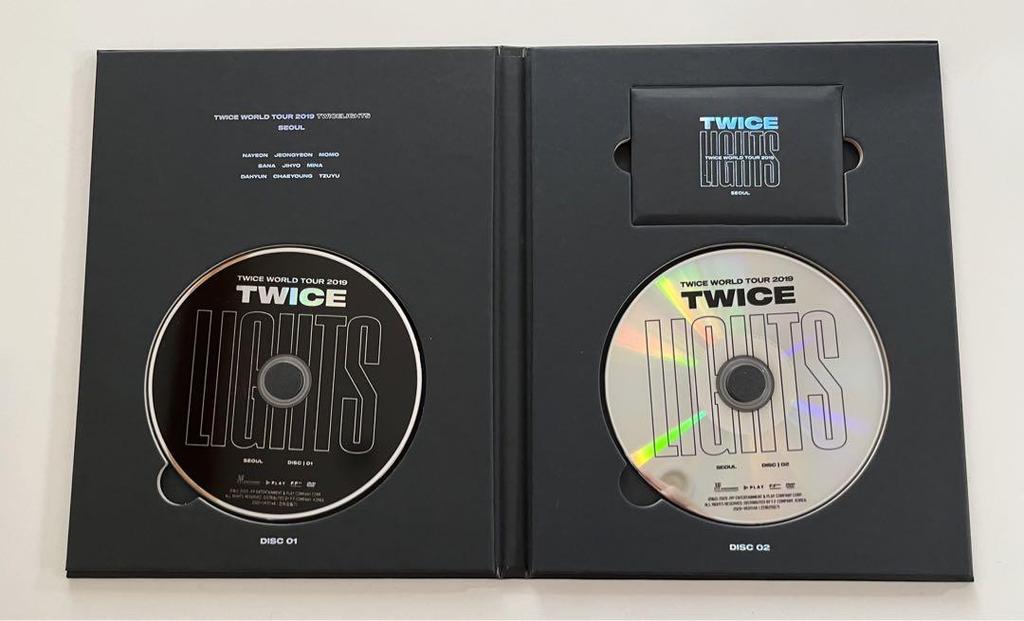 [USED] TWICELIGHTS DVD with trading card and clear card