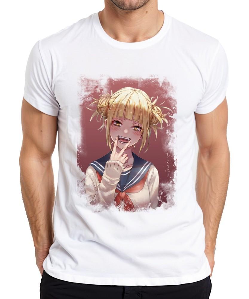 Himiko Toga Schoolgirl Seifuku Yandere Unisexga Portrait Vampire Unisexs TShirt