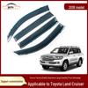 Дефлекторы окон и козырьки на Toyota Land Cruiser 2018