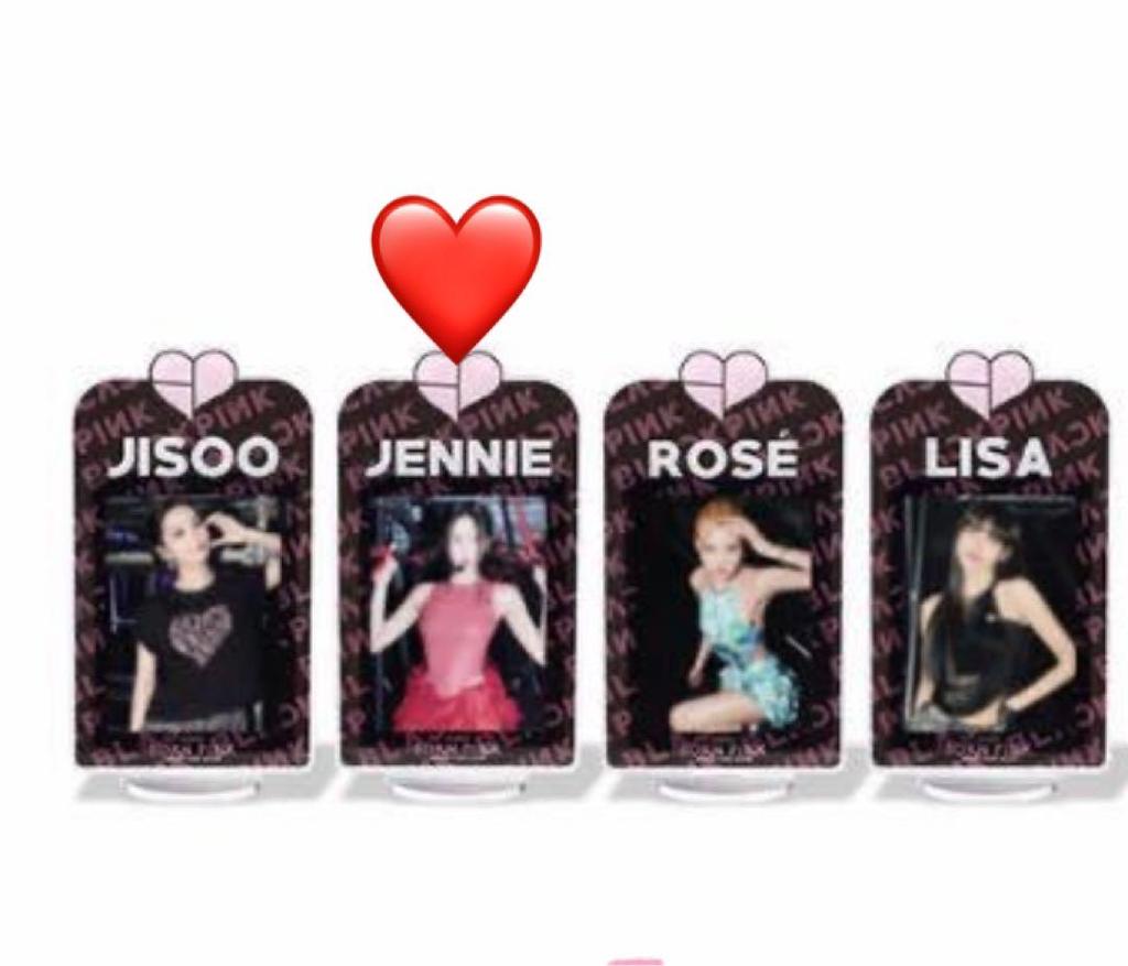 [USED] BLACKPINK Jennie Trading Card Stand