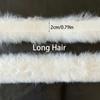 1M Sewing DIY Craft Plush Fur Stripe Furry Fluffy Faux Rabbit Fur Tape Trimming Ribbon
