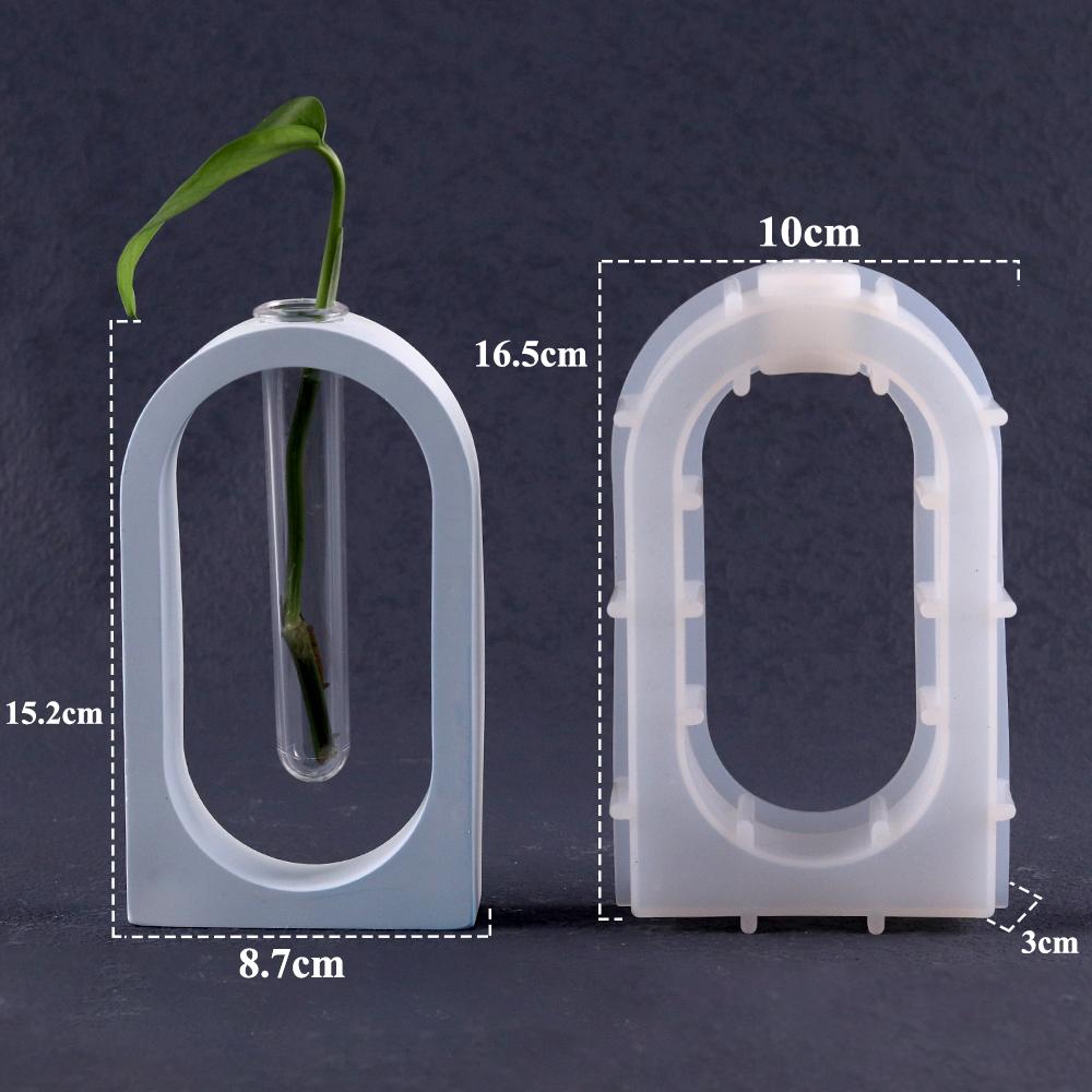 5 шт. Цветы пробирка ваза акриловое стекло DIY домашний декор гипсовая смола прозрачный дисплей стенд инкубатор для растений для гидропонного производства