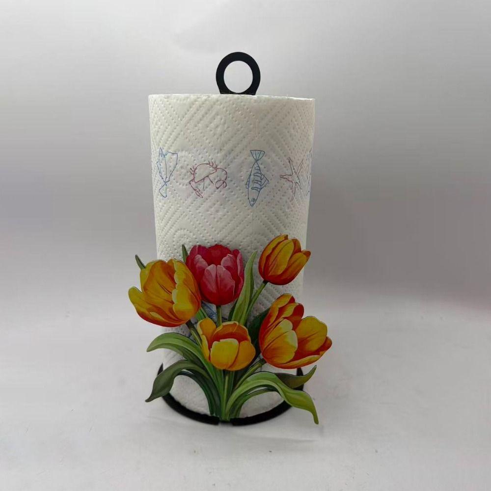 Fruits Vertical Napkins Rack Rabbit Flower Tissue Holder Home Decor Tissue Storage Rack For Home