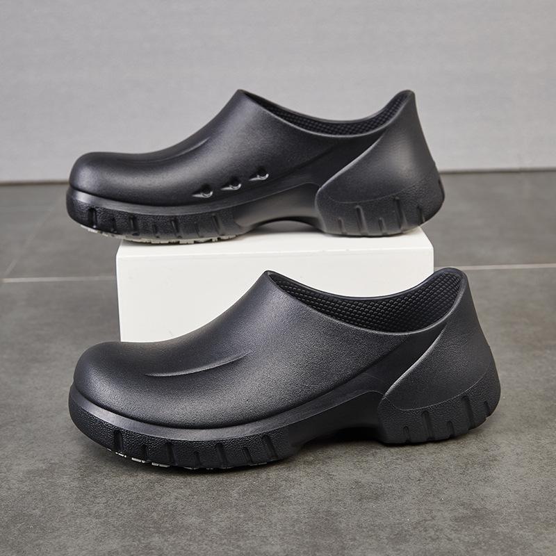 Нескользящая, водонепроницаемая, легкая поварская обувь с толстой подошвой, идеально подходящая для ресторанов