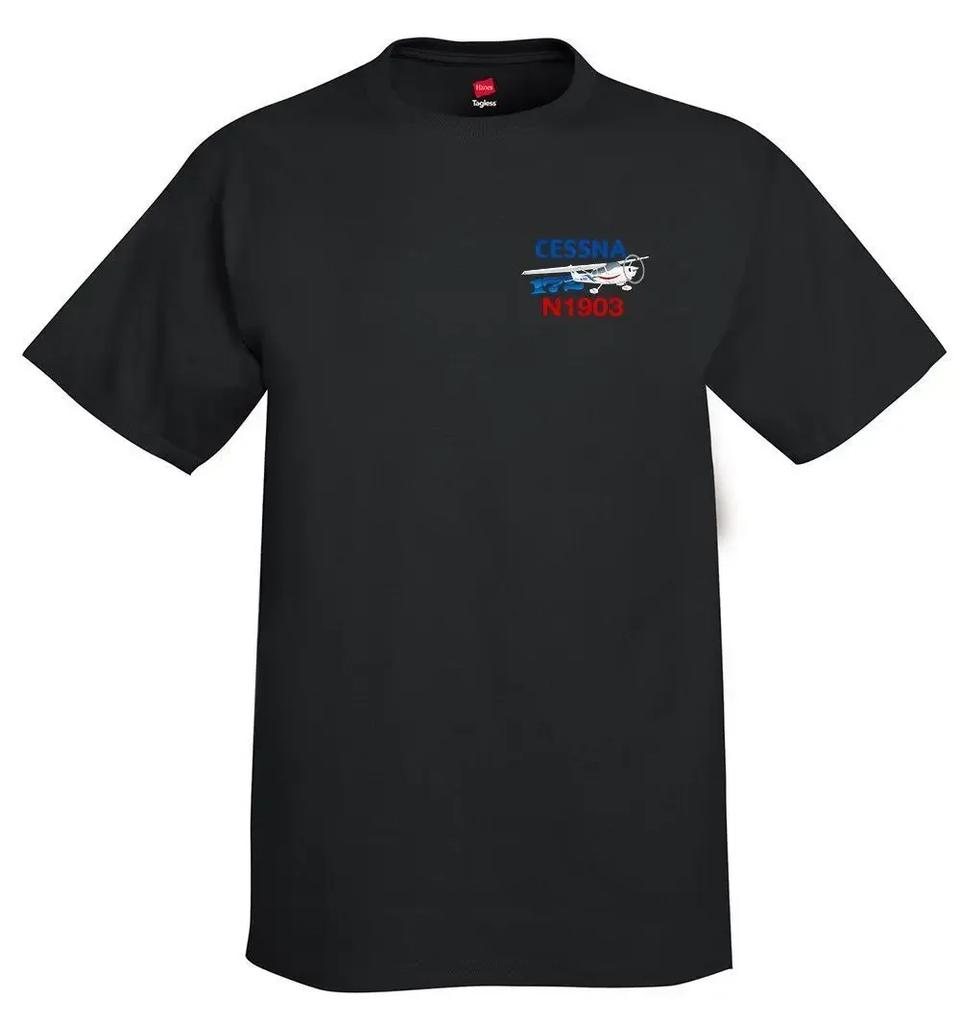 Summer Unisex Hot Sale Fashion Cessna 172 Skyhawk Airplane Tshirt Personalized With Your N T Shirt
