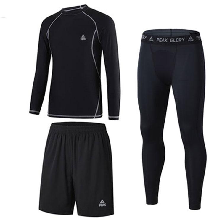 PEAK Casual Sportswear Sets Men's Crew Neck Moderate YS82242