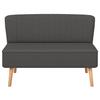 Vidaxl Sofa, 117X55,5X77 Cm, Ciemnoszara, Tkanina