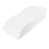 Leg Elevation Pillow S Shape Foam Elevated Leg Pillow for Rolling Over Discomfort Relief White