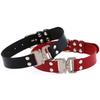 Harajuku Choker Eye-splice Buckle Ожерелье PU Кожа Косплей Аниме Ожерелья Воротник Готический Ювелирные Изделия Подарок