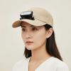 Portable Rechargeable Fan Hat Solid Color Cooling Fan Peaked Cap for 3.7V/300mAh Hiking
