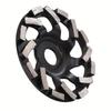 5-inch Diamond Cup Wheel, Suitable for Concrete and Stone - High Durability Grinding Disc with Beveled Teeth, Angle Grinder Compatible