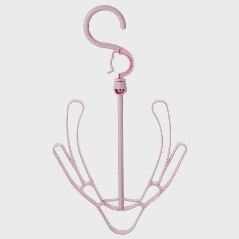 Rotatable Multifunctional Balcony Shoe and Clothes Rack