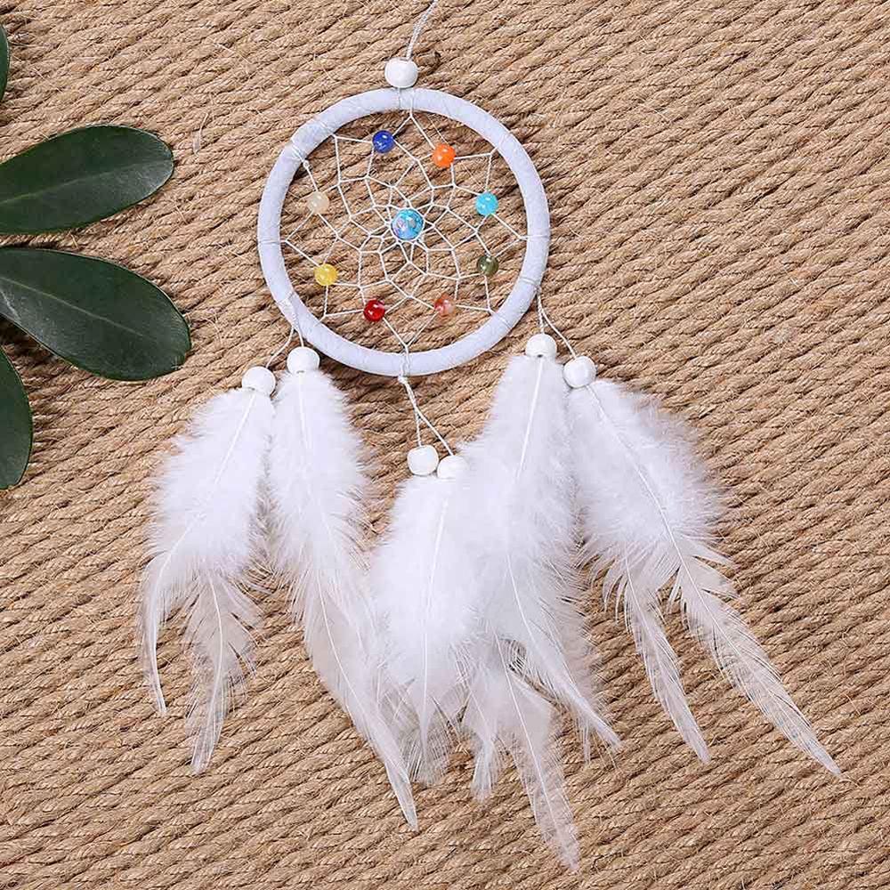 Ornament Feather Dreamcatcher Car Pendant Wind Chimes Dream Catcher Car Hanging Hanging Ornaments